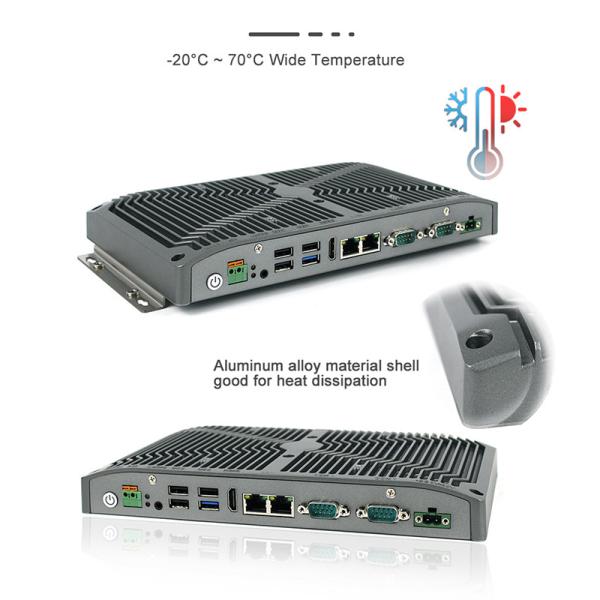 Buy cheap RS232 RS422 RS485 Rugged Mini Pc 15W Intel Celeron For Paying Kiosk from wholesalers
