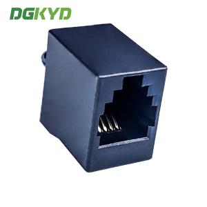 RJ11 Ethernet Port Connector 5228 4P4C Ear Less All Plastic DGKYD52281144IWA1DB4