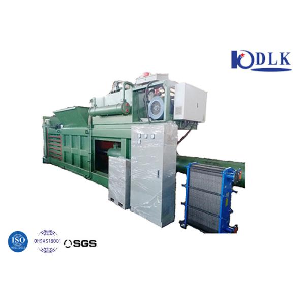 Buy cheap Paper Plastic PET Bottle Waste Horizontal Baler Scrap Processing from wholesalers