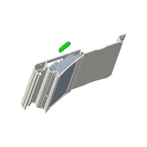 Buy cheap HT190 Railway Vehicle Saloon Light with Ceiling Panel for Singapore Metro from wholesalers