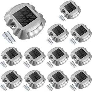 Buy cheap Solar Road Studs 143*53mm With Embedded LED Aluminum Alloy / PC IP68 Waterproof from wholesalers