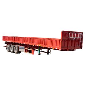 Mechanical / Air Suspension ASME/Emark/Adr Standard Bulk Side Wall Cargo Semi