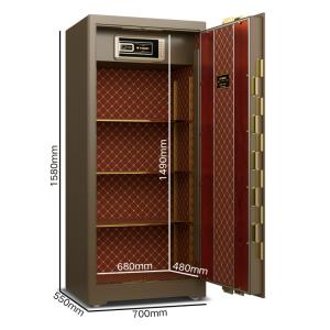 Buy cheap Dual Alarm Bank Commercial Safe Box Biometric Fingerprint Digital Steel Security Safe YB/ZY-150 from wholesalers