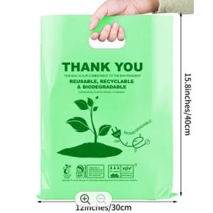 Buy cheap Custom Compostable Biodegradable Shopping Bags 1LB / 2LB / 5LB from wholesalers