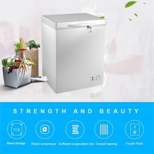 Buy cheap White Coating Deep Chest Freezer 220V / 50Hz With Sliding Glass from wholesalers
