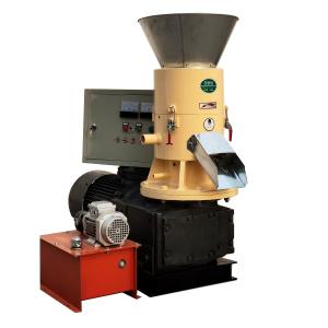 Buy cheap 30KW Flat Die Home Use Wood Sawdust Pellet Mill Machine With CE Certificate from wholesalers