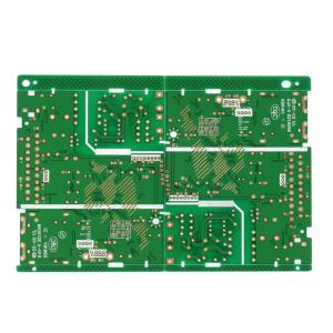 Buy cheap FR4 Tg150 Gold Plated 2 Layers PCB Board With V Cut Routing Inside from wholesalers