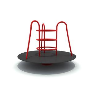 Buy cheap Sturdy Outdoor Rotating Playground Equipment High Temperature Baking Finished from wholesalers