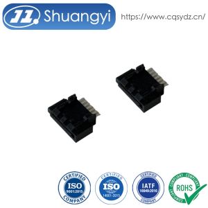 Buy cheap SATA 7 pin female PCB connector, 1.27mm pitch gold-plated electronic signal terminals for SSD/HDD data transmission in customized server, industrial, automotive and power backup systems from wholesalers