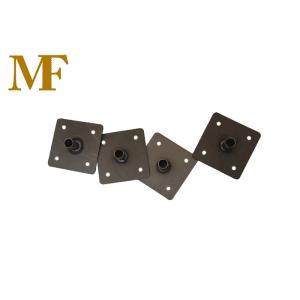 China Heavy Duty Steel Base Plate Scaffold Structure Q235 Electric Galvanized on sale