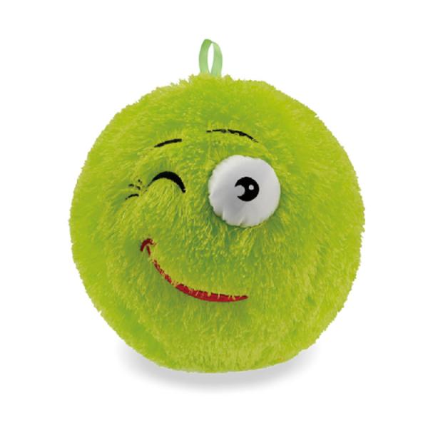 Buy cheap 23cm Fuzzy Emoj Hairy Inflatable Ball with Fuzzy Monster Design Age Range 14 Years up from wholesalers