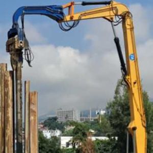 Buy cheap 3200rpm Offshore Hydraulic Pile Driver Vibro Hammer Machine from wholesalers