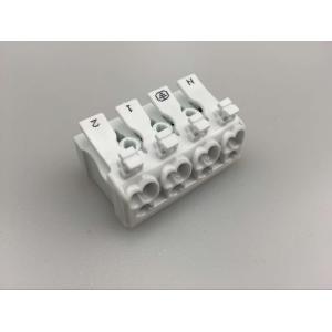 Buy cheap Push-on Terminal Block Spring Connector Quick Wire Connector LED Strip Lighting 1P,2P,3P,4P,5P from wholesalers