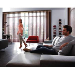 Buy cheap High quality vertical coffee brown Shangri-la blindS dreamlike manual/motorized for meeting living bed Kitchen room from wholesalers