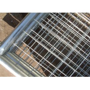 Buy cheap 42 Microns Galvanized Temporary Fence Temporary Site Fencing 2100mm X 2400mm from wholesalers