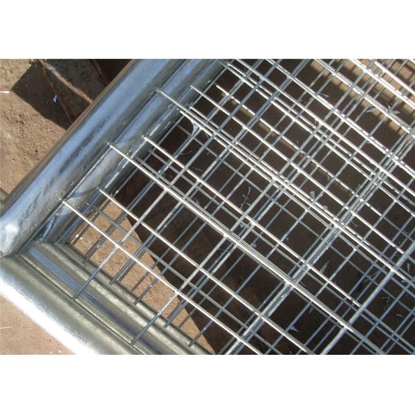Buy cheap 42 Microns Galvanized Temporary Fence Temporary Site Fencing 2100mm X 2400mm from wholesalers