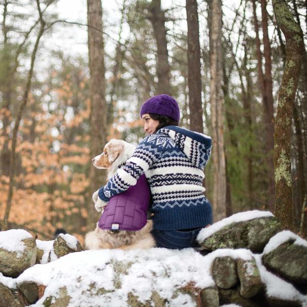Customized Winter Dog Snow Jacket with Reflective Trim Windproof & Comfortable Cotton Winter Pet Vest