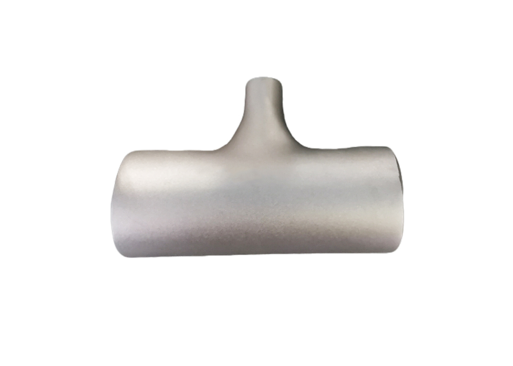 Buy cheap Custom Size High Pressure Titanium Fitting Reducing Tee from wholesalers