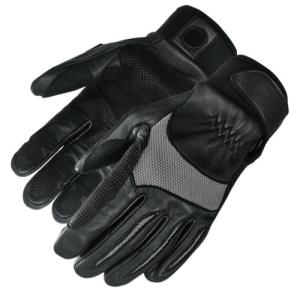 Buy cheap Hysafety Black Goatskin Fast Rope Gloves Kangaroo Leather Padded from wholesalers