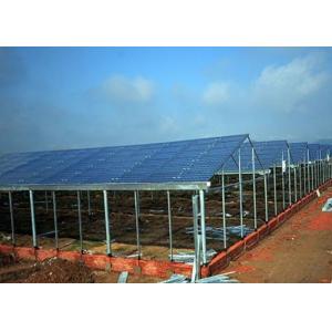 Buy cheap Modern Multi Span Agricultural Greenhouse , Plastic Film Hydroponic Greenhouse from wholesalers