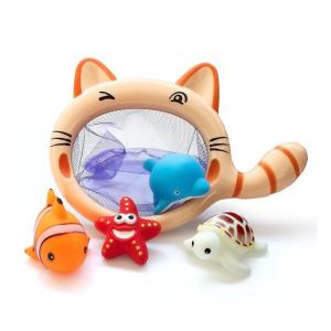 Buy cheap Educational Silicone Bath Toys Easy To Drain Custom Pattern Printing from wholesalers