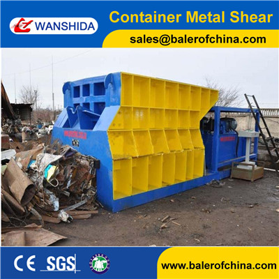 Buy cheap WANSHIDA Horizontal Scrap Metal Cutting machine for scrap metal car shell scrap pipes from wholesalers