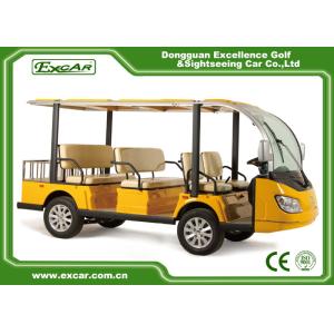 Buy cheap 8 Passenger Electric Sightseeing Car With Trojan Battery Curtis Controller product