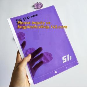 popular office stationary A4 pvc document bags with zipper,A4 PVC PP clear