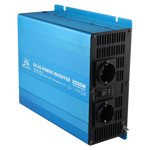 Buy cheap Multifunctional Car Pure Sine Wave Power Inverter 2000W Portable from wholesalers