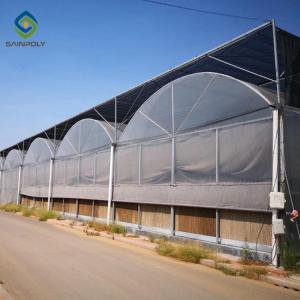 Buy cheap 10ft Plastic Film Greenhouse With Hydroponic Growing Systems from wholesalers