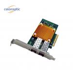 Buy cheap 10G Dual Port Infiniband Pcie Card Optical NIC Pci Express 3.0 Pcie Gigabit Card from wholesalers