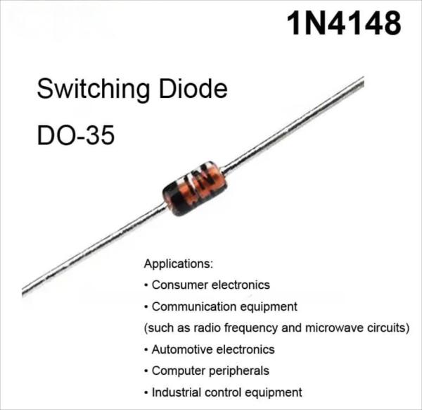 Buy cheap 1N4148 DO-35 Switching Diode-CTK Switching Diode Manufacturer from wholesalers