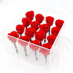 Buy cheap Customized Color 4cm-5cm Preserved Roses In A Box Indor Decoration from wholesalers