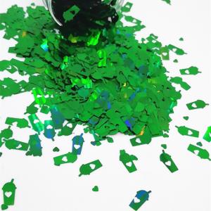 Buy cheap Goblet Glitter Shape Glass Drink Shape Glitter for Wedding Occasion Bulk Cup Glitter Shapes in Bulk from wholesalers