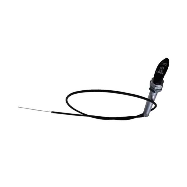Quality Black Control Cable Assembly With A Twist Lock T-Handle For Remote Control Systems for sale