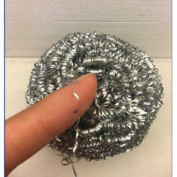 Buy cheap Recyclable Galvanised Stainless Steel Scrubbers More Durable Round Shape from wholesalers