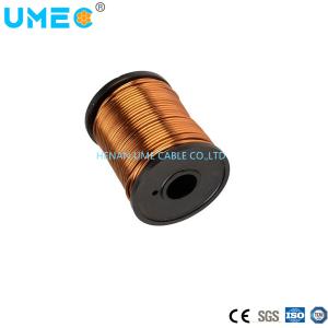 Enameled Bare Copper Wire Round/Flat Shape Class200 19AWG/21AWG/22AWG for