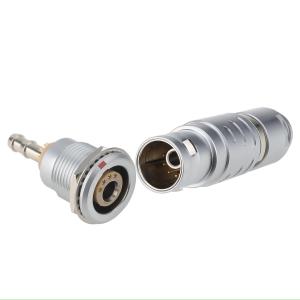 Buy cheap Fluidic-electric mixed connector 4 Signal + 1 fluidic Plug & Socket Set for Beauty Equipment from wholesalers