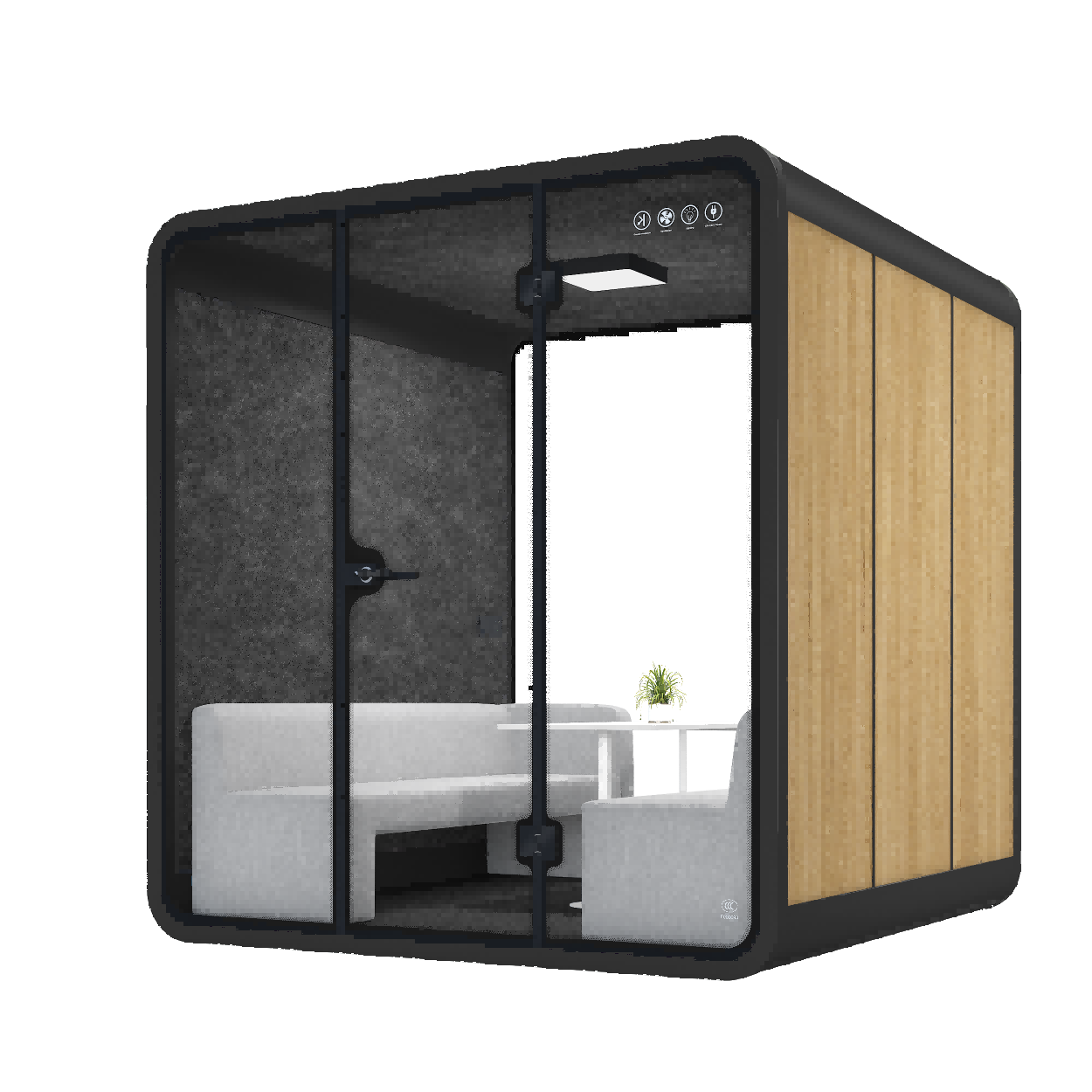 Buy cheap Multi Person Acoustic Office Pod Durable Modular Meeting Pod Customized from wholesalers