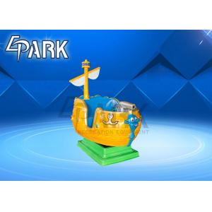 Buy cheap Entertainment Coin Operated Kids Rides / Pirate Ship Kiddie Ride Machines from wholesalers