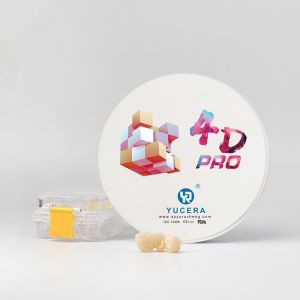 New Design YUCERA 98*14mm 4d Multilayer Zirconium Dental Zirconia Disc for Cad