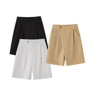 Buy cheap OEM maufactory  Summer New Polyester Five Point Pants Straight Panties Casual from wholesalers