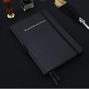 Buy cheap Practical Wide Ruled Composition Notebook With Pen Loop / Double Bookmarks from wholesalers