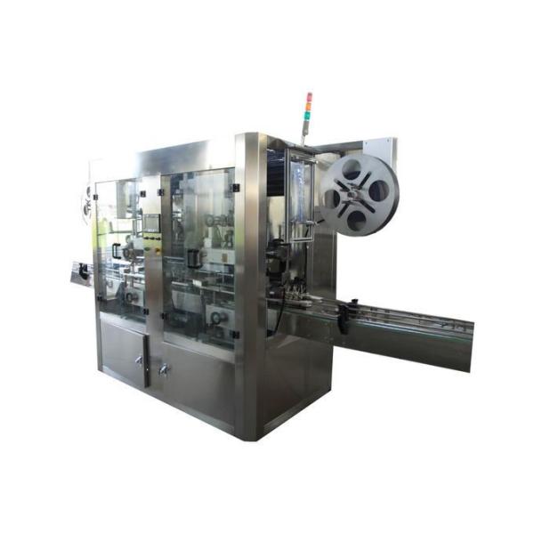 PVC PET Shrink Sleeve SUS304 Bottle Sticker Labeling Machine