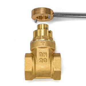 Buy cheap  3/4in Lockable Ball Valve With Lock Key from wholesalers