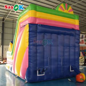 Factory Slide Inflatables Playpark Kids Climbing Water Slides Backyard