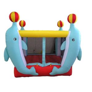 Buy cheap 3.5ml Inflatable Amusement Park With Mini Dolphin For Entermainment from wholesalers