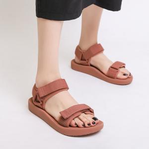 Buy cheap Open Toe Slipper Sandals Women , Adjustable Athletic Summer Shoes Slides With Back Strap from wholesalers