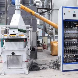 Buy cheap PLC Waste Solar Sheet Aluminum Frame Remover Machine for Recycling Solar Chip Panels from wholesalers