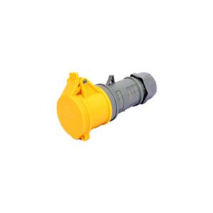 Buy cheap Three Phase  220V 16A Male Socket Sleeve Electrical Connectors Waterproof from wholesalers